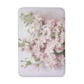 Tapis De Bain Fleurs rose pâle (Devant (Vertical))