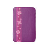 Tapis De Bain Fleurs roses (Devant (Vertical))