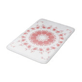 Tapis De Bain Fleurs roses (Angle)