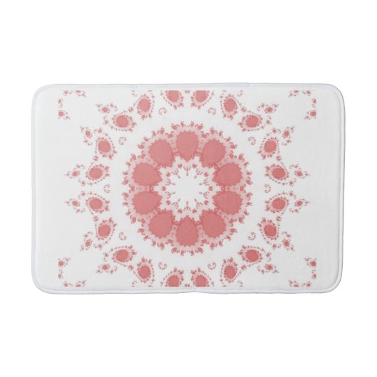Tapis De Bain Fleurs roses (Devant)