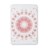 Tapis De Bain Fleurs roses (Devant (Vertical))