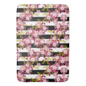 Tapis De Bain Fleurs roses (devant Vertical)
