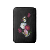 Tapis De Bain Fleurs Roses à l'ancienne (Devant (Vertical))