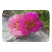 Tapis De Bain Fleurs roses au soleil (Devant)