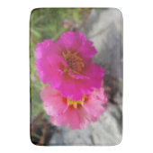 Tapis De Bain Fleurs roses au soleil (devant Vertical)