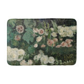 Tapis De Bain Fleurs Roses Hollyhock (Devant)