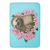 Tapis De Bain Fleurs roses parentes (devant Vertical)