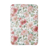 Tapis De Bain Fleurs roses rouges (Devant (Vertical))