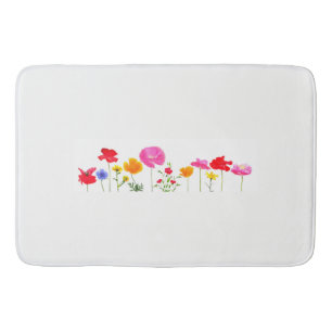 Tapis De Bain fleurs sauvages de pré