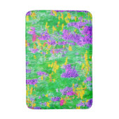 Tapis De Bain Fleurs sauvages d'été dans un champ vert (Devant (Vertical))
