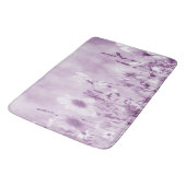 Tapis De Bain Fleurs sauvages magenta ombragées (Angle)