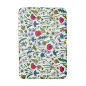 Tapis De Bain Fleurs sauvages sur blanc cassé (Devant (Vertical))