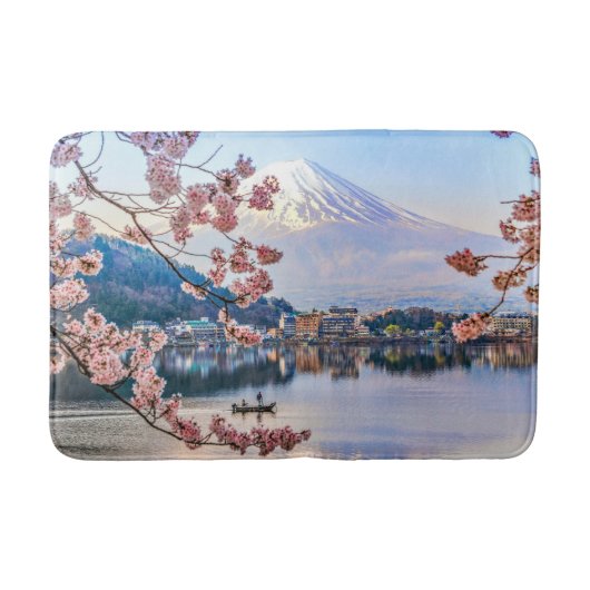 Tapis De Bain Fleurs | Spring Cherry Blossoms Japon (Devant)