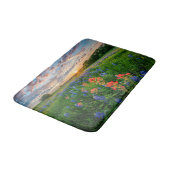 Tapis De Bain Fleurs | Texas Bluebonnets & Indian Paintbrush (Angle)