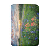 Tapis De Bain Fleurs | Texas Bluebonnets & Indian Paintbrush (Devant (Vertical))
