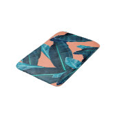 Tapis De Bain Fleurs tropicales, arrière - plan sans couture bot (Angle)