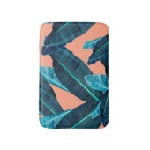 Tapis De Bain Fleurs tropicales, arrière - plan sans couture bot (Devant (Vertical))