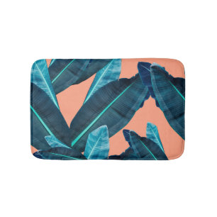 Tapis De Bain Fleurs tropicales, arrière - plan sans couture bot