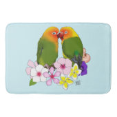 Tapis De Bain Fleurs tropicales Inséparables (Devant)
