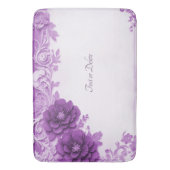 Tapis De Bain Fleurs violettes Fleur de Bain Fruit Mat (devant Vertical)