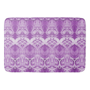Tapis De Bain Fleurs violettes Fleur de Bain Fruit Mat