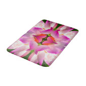 Tapis De Bain FLEUVE PURPLE - Art Fractal - (Angle)
