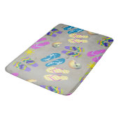 Tapis De Bain Flip Flops Sur La Plage (Angle)