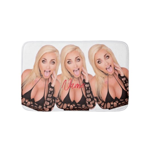 Tapis De Bain Flirty blonde Thunder_Cove (Devant)