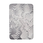 Tapis De Bain flocon d'argent (Devant (Vertical))