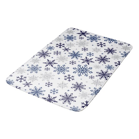 Tapis De Bain Flocon de neige (Angle)
