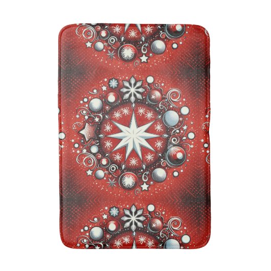 Tapis De Bain Flocon de neige (Devant (Vertical))