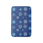 Tapis De Bain flocons de Noël (Devant (Vertical))