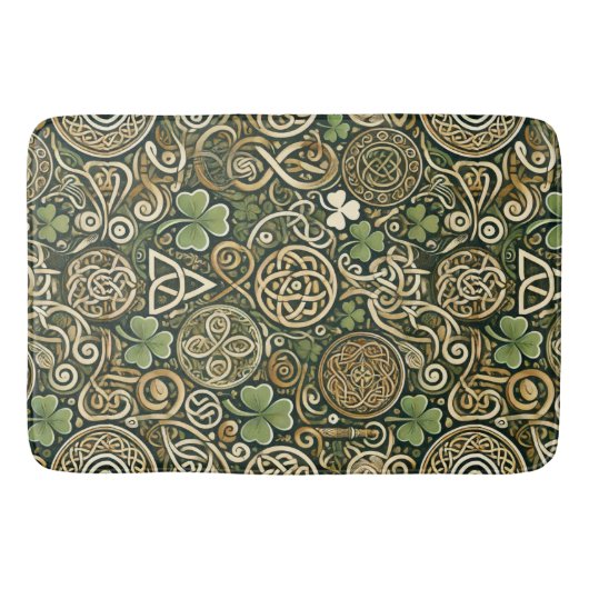 Tapis De Bain Floraison celtique (Devant)