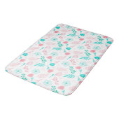 Tapis De Bain Floral (Angle)
