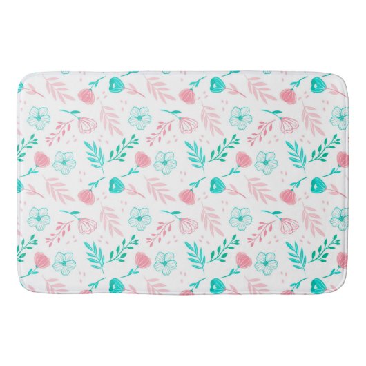 Tapis De Bain Floral (Devant)