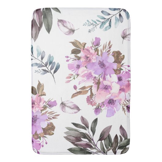 Tapis De Bain Floral (devant Vertical)
