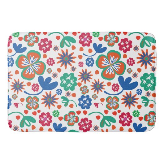 Tapis De Bain Floral (Devant)
