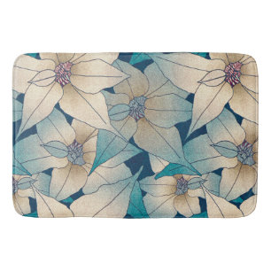 Tapis De Bain Floral