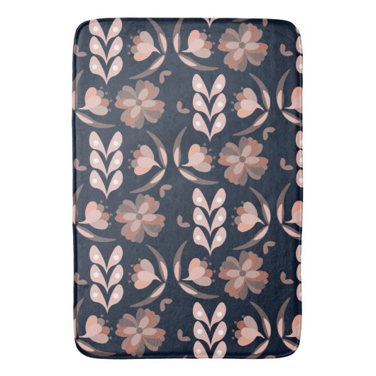 Tapis De Bain Floral (devant Vertical)