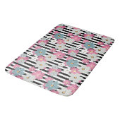 Tapis De Bain Floral (Angle)