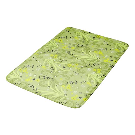 Tapis De Bain Floral (Angle)