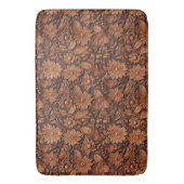 Tapis De Bain Floral Boho Brown (devant Vertical)