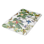 Tapis de bain floral d'animaux de faune d'oiseaux (Angle)