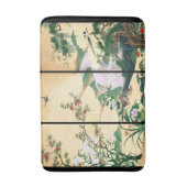 Tapis de bain floral d'animaux d'oiseaux d'écran (Devant (Vertical))