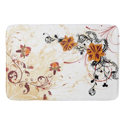 Tapis De Bain Floral de Swirl (Devant)
