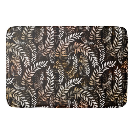 Tapis De Bain Floral feuilles (Devant)