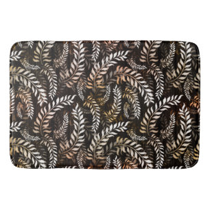 Tapis De Bain Floral feuillu