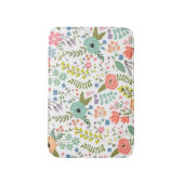 Tapis De Bain Floral graphique moderne (Devant (Vertical))