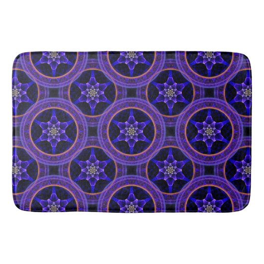Tapis De Bain Floral Modern Boho Elegant Abstract Pattern #505 (Devant)