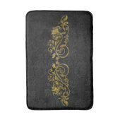 Tapis De Bain Floral or (Devant (Vertical))